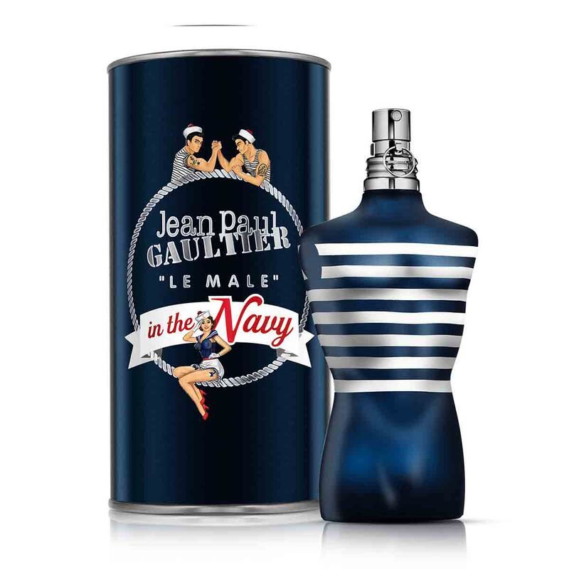8435415023238_2 Jean Paul Gaultier Le Male Le Male In The Navy 125ML جان بول جوليتير لي مالي ان ذا نافي - Image 1