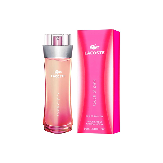 kika (81) Lacoste Touch of Pink 90ML لاكوست تاتش أوف بينك - Image 1