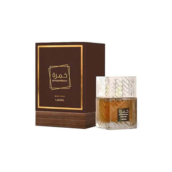 kika (96) Lattafa Khamrah Qahwa 100ML لطافة خمرة قهوة - Image 1